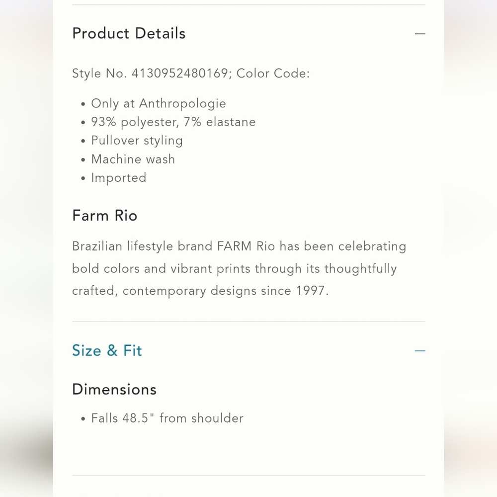 Farm Rio Dress - Picture 10 of 11